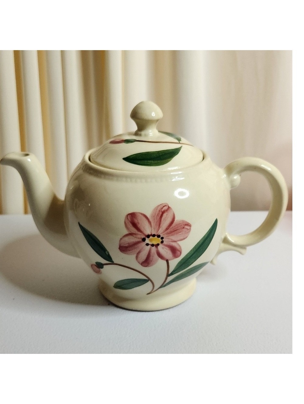 Shawnee Pottery Hand Painted Teapot